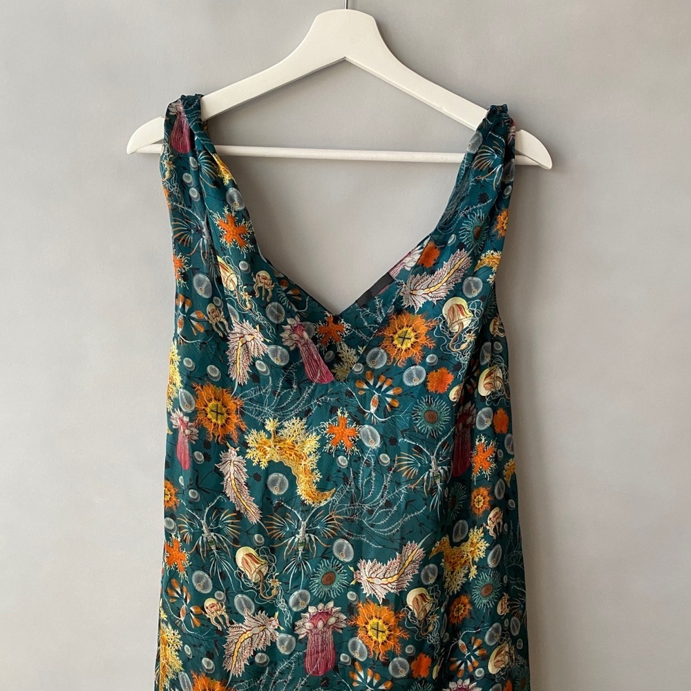 LAKE STUDIO Rolled Floral Midi Dress - Picture 3 of 7